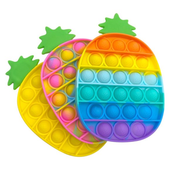 1 Piece of Pineapple Pop It Fidget Toy Assorted Color - Picture 5 of 6